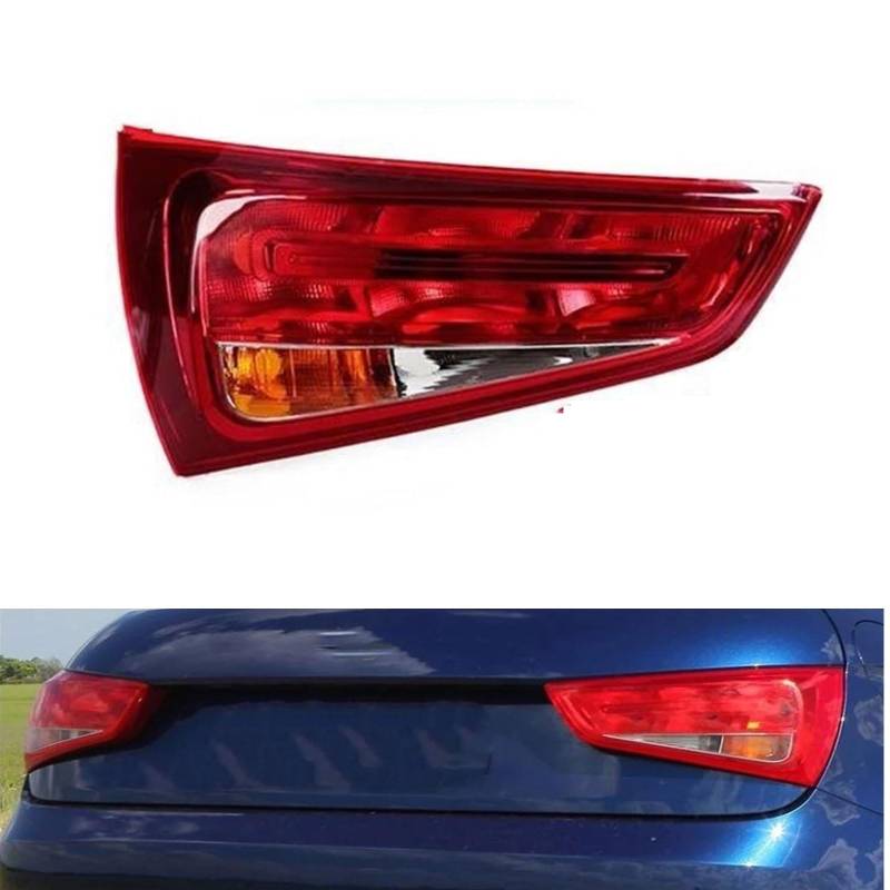 LINGLW Auto-Rücklicht-Lampenabdeckung Rücklichtschutz für A-udi A1 2010-2018 Bremse Lampe Blinker für Signal Rückfahr Lichter Zubehör Außendekoration,Left-normal von LINGLW