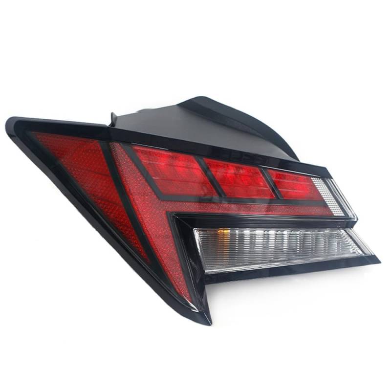 LINGLW Auto-Rücklicht-Lampenabdeckung Rücklichtschutz für Hyundai Elantra 2021 2022 Bremse Lampe Blinker für Signal Rückfahr Lichter Zubehör Außendekoration,Outside-Left von LINGLW