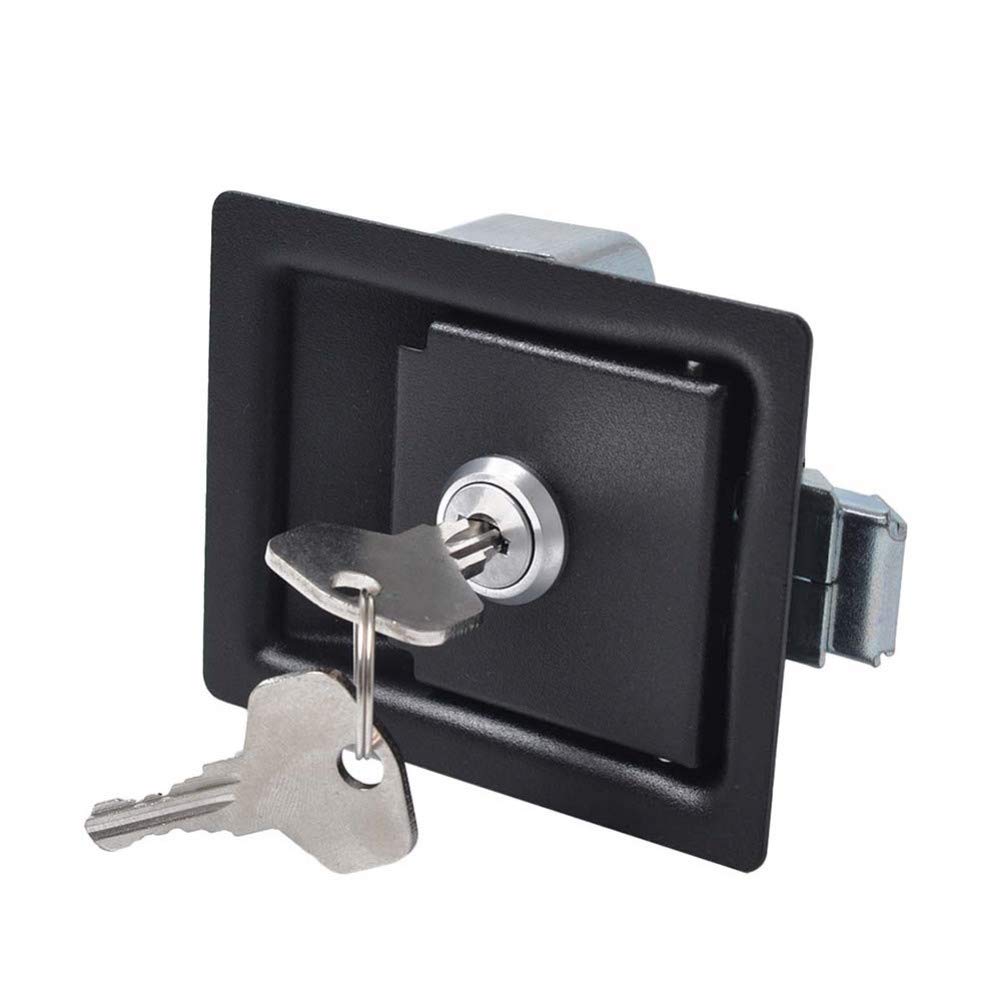 LIOOBO Werkzeugkasten Anhänger Rv Auto Schlösser Kohlenstoffstahl Diebstahl Paddel Griff Schlösser Anhänger Wohnwagen Teile Zubehör 1 Stücke LIOOBO Werkzeugkasten Anhänger Rv Auto Schlösser Kohlenstoffstahl Diebstahl Paddel Griff Schlösser Anhänger Wohnwagen Teile Zubehör 1 Stücke von LIOOBO