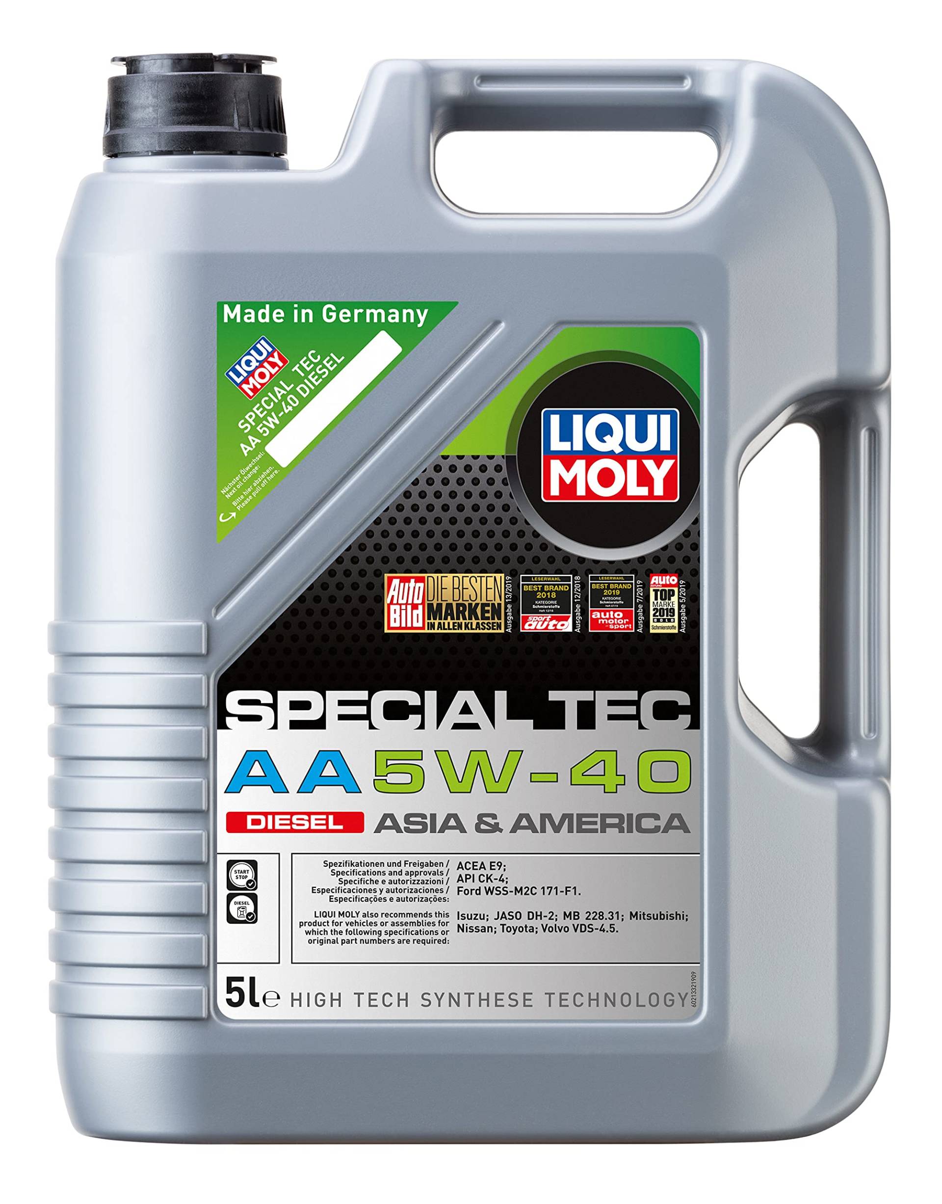 LIQUI MOLY 5 L Special Tec AA 5W-40 Diesel von LIQUI MOLY GmbH