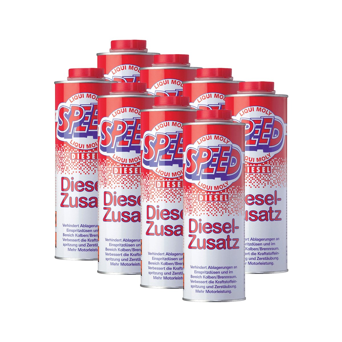 8x LIQUI MOLY 5160 Speed Diesel Zusatz Zugabe Kraftstoff Additiv 1L von LIQUI-MOLY_bundle