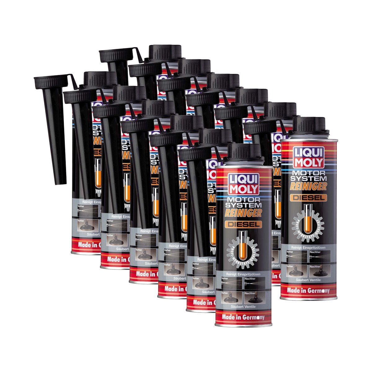 12x LIQUI MOLY 5128 Motor-System-Reiniger Diesel Additiv 300ml 12x LIQUI MOLY 5128 Motor-System-Reiniger Diesel Additiv 300ml von Liqui Moly