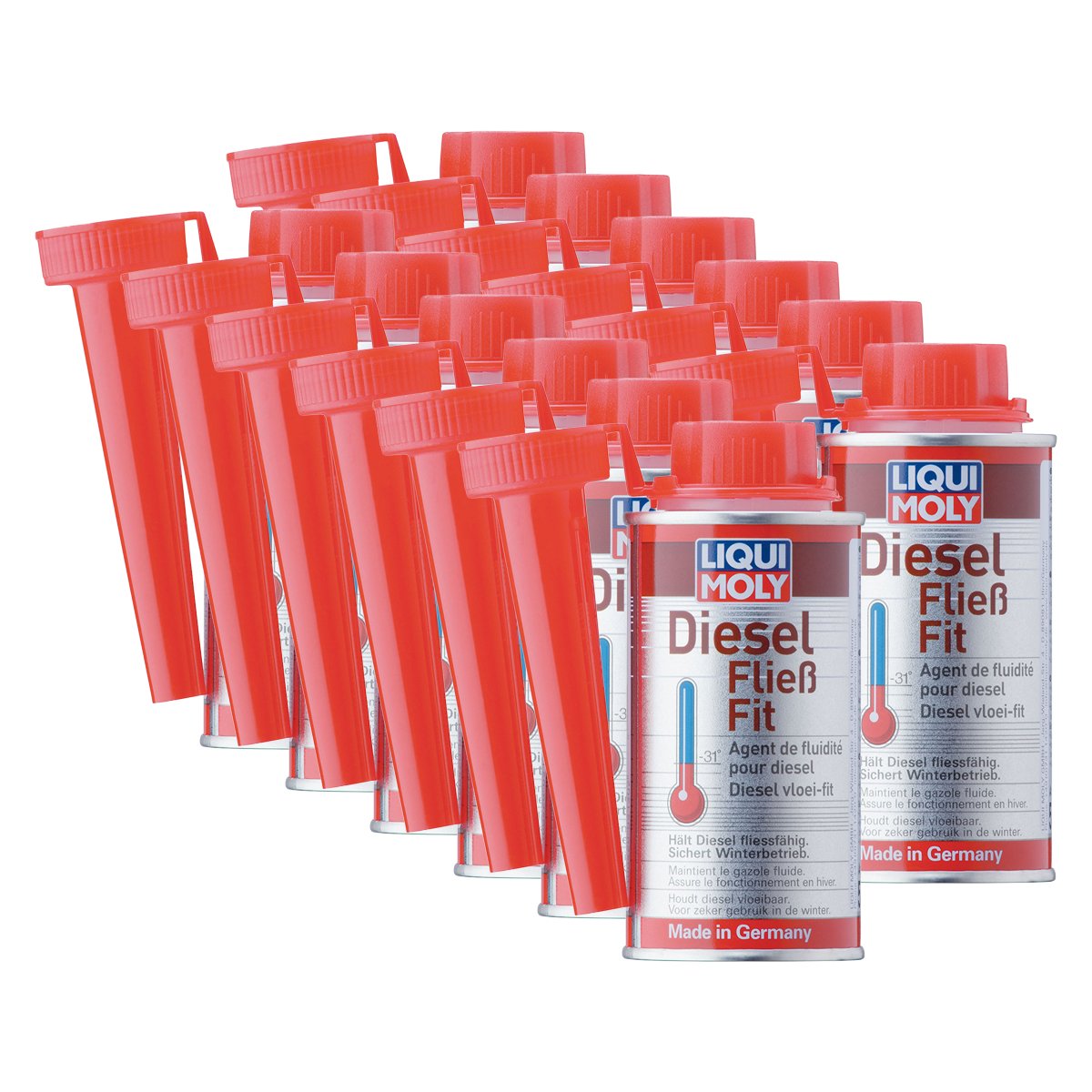 12x LIQUI MOLY 5130 Diesel Fließ-Fit Winterfest Kraftstoffzusatz 150ml 12x LIQUI MOLY 5130 Diesel Fließ-Fit Winterfest Kraftstoffzusatz 150ml von Liqui Moly