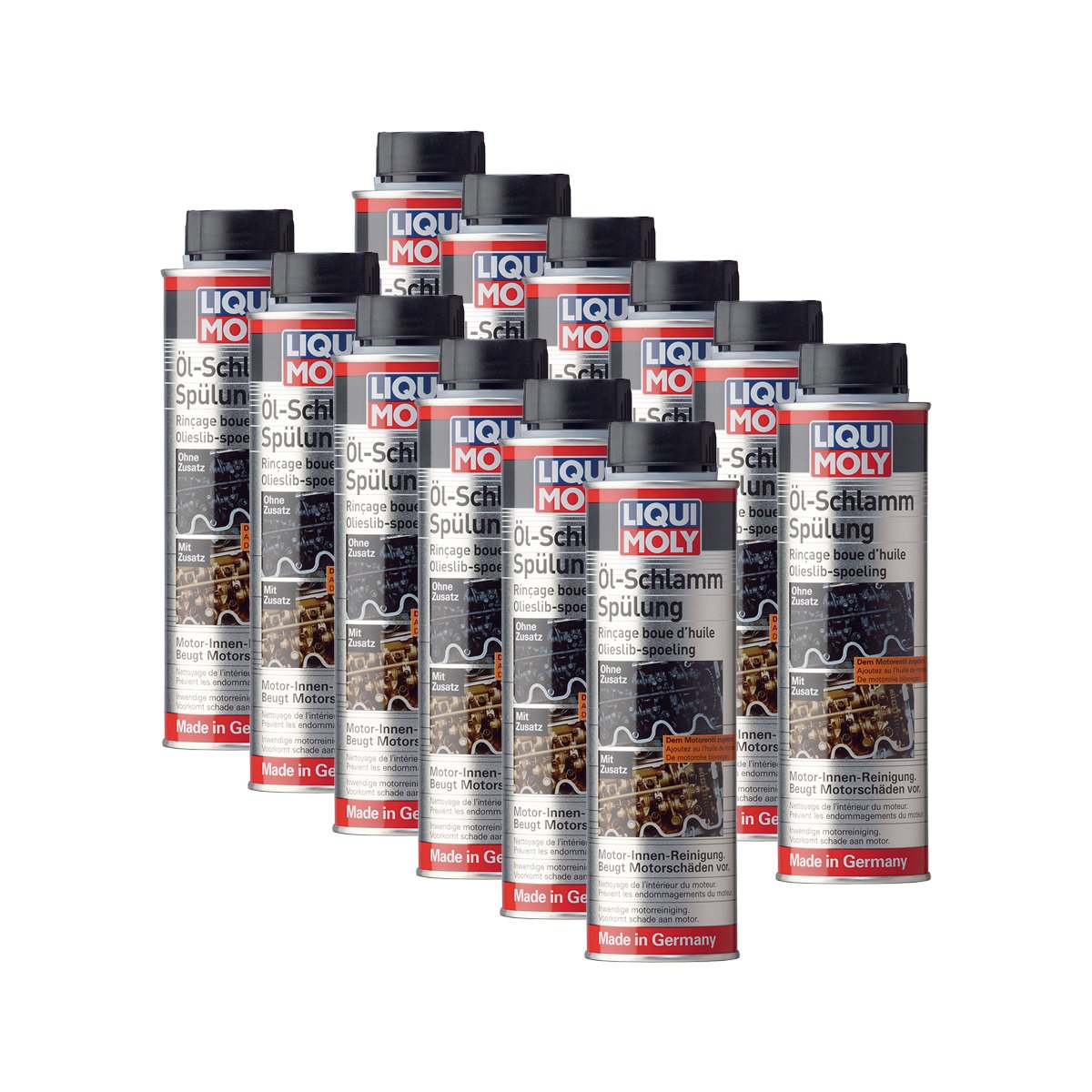 12x LIQUI MOLY 5200 Öl-Schlamm-Spülung MotorReiniger Motorspülung 300ml von LIQUI-MOLY_bundle