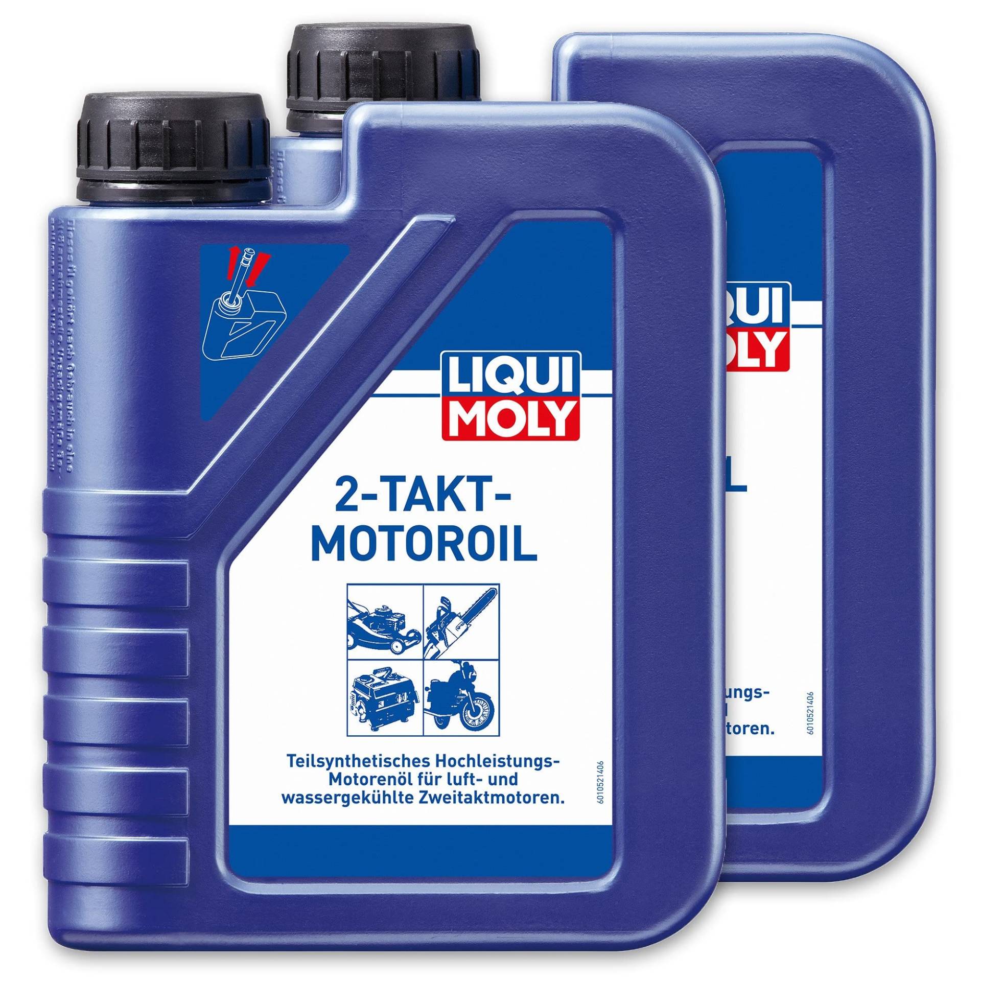 2x LIQUI MOLY 1052 2-Takt-Motoroil selbstmischend Rasenmäher Motorsäge Öl 1L von LIQUI-MOLY_bundle