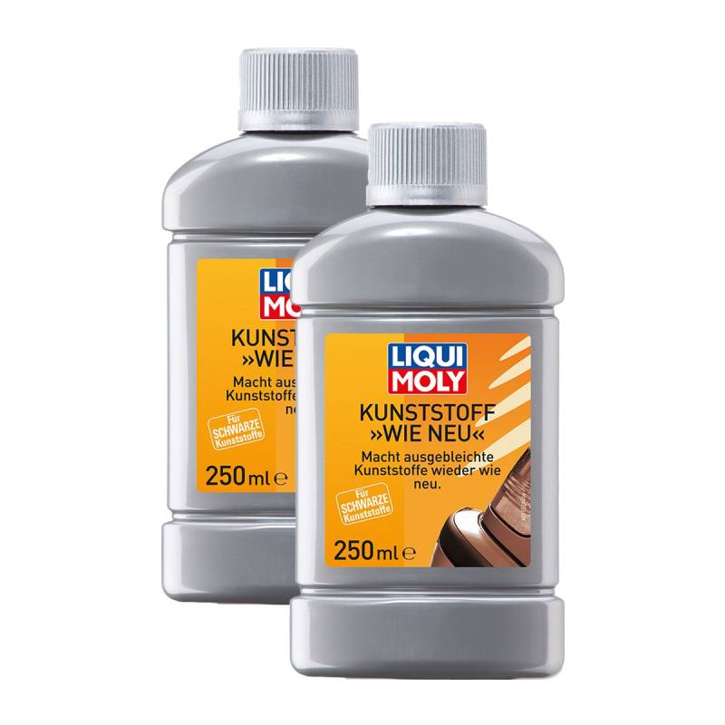2x LIQUI MOLY 1552 Kunststoff »Wie Neu« Schwarz 250ml von Liqui Moly