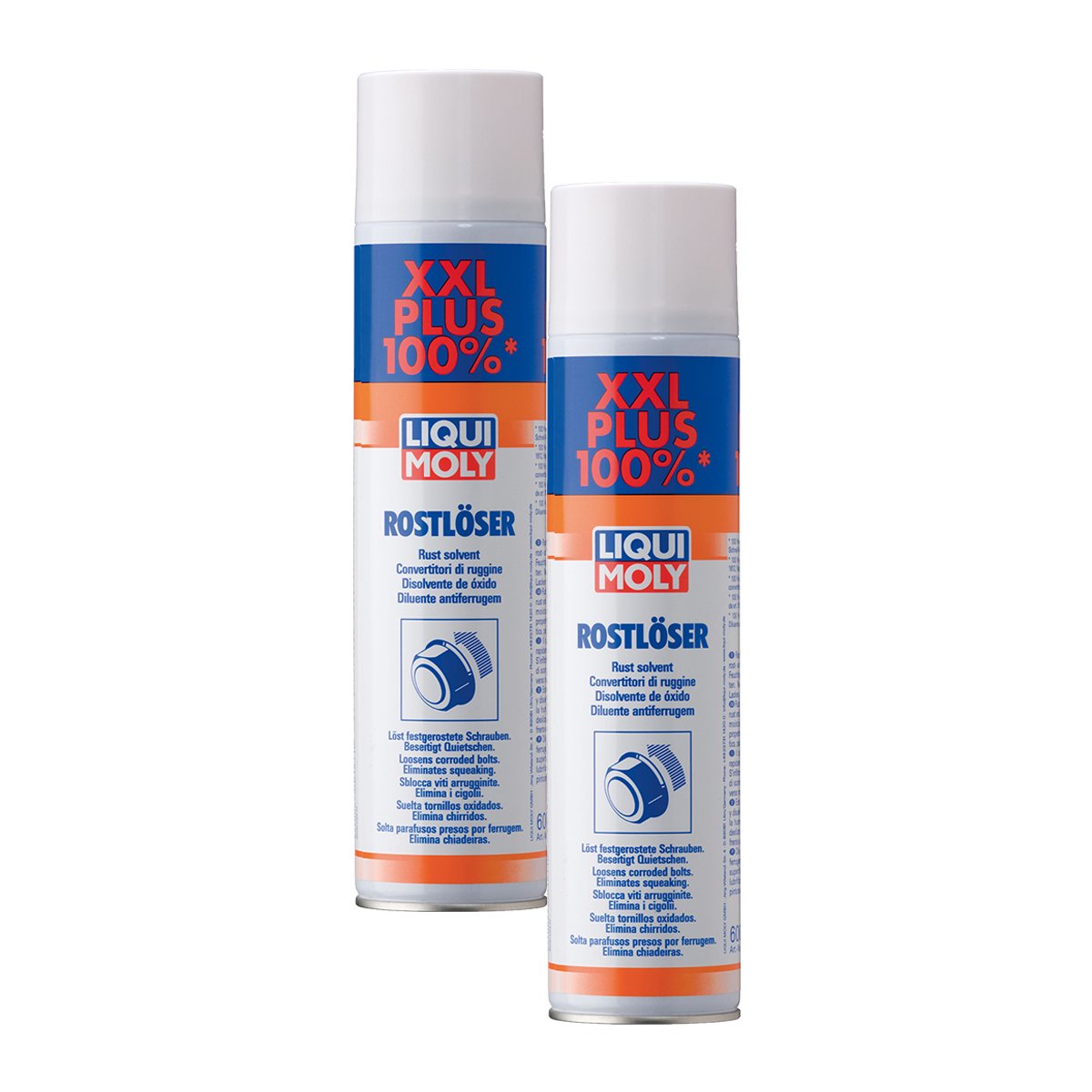 2x LIQUI MOLY 1611 Rostlöser XXL Rostschutz 600ml 2x LIQUI MOLY 1611 Rostlöser XXL Rostschutz 600ml von Liqui Moly