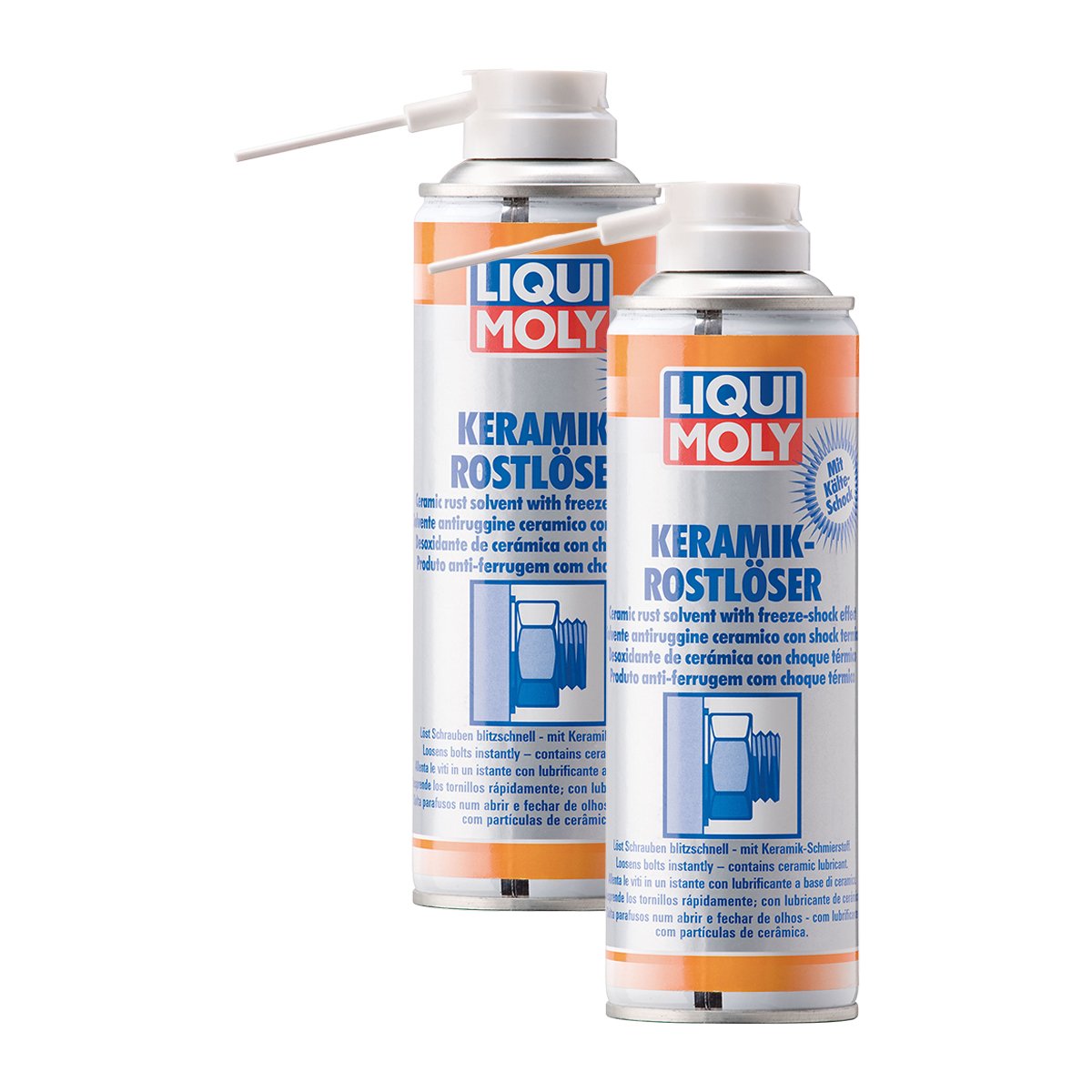 2x LIQUI MOLY 1641 Keramik Rostlöser mit Kälteschock 300ml 2x LIQUI MOLY 1641 Keramik Rostlöser mit Kälteschock 300ml von Liqui Moly