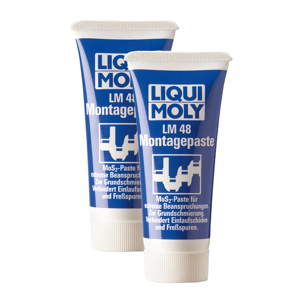 2x LIQUI MOLY 3010 LM 48 Montagepaste 50g von LIQUI-MOLY_bundle