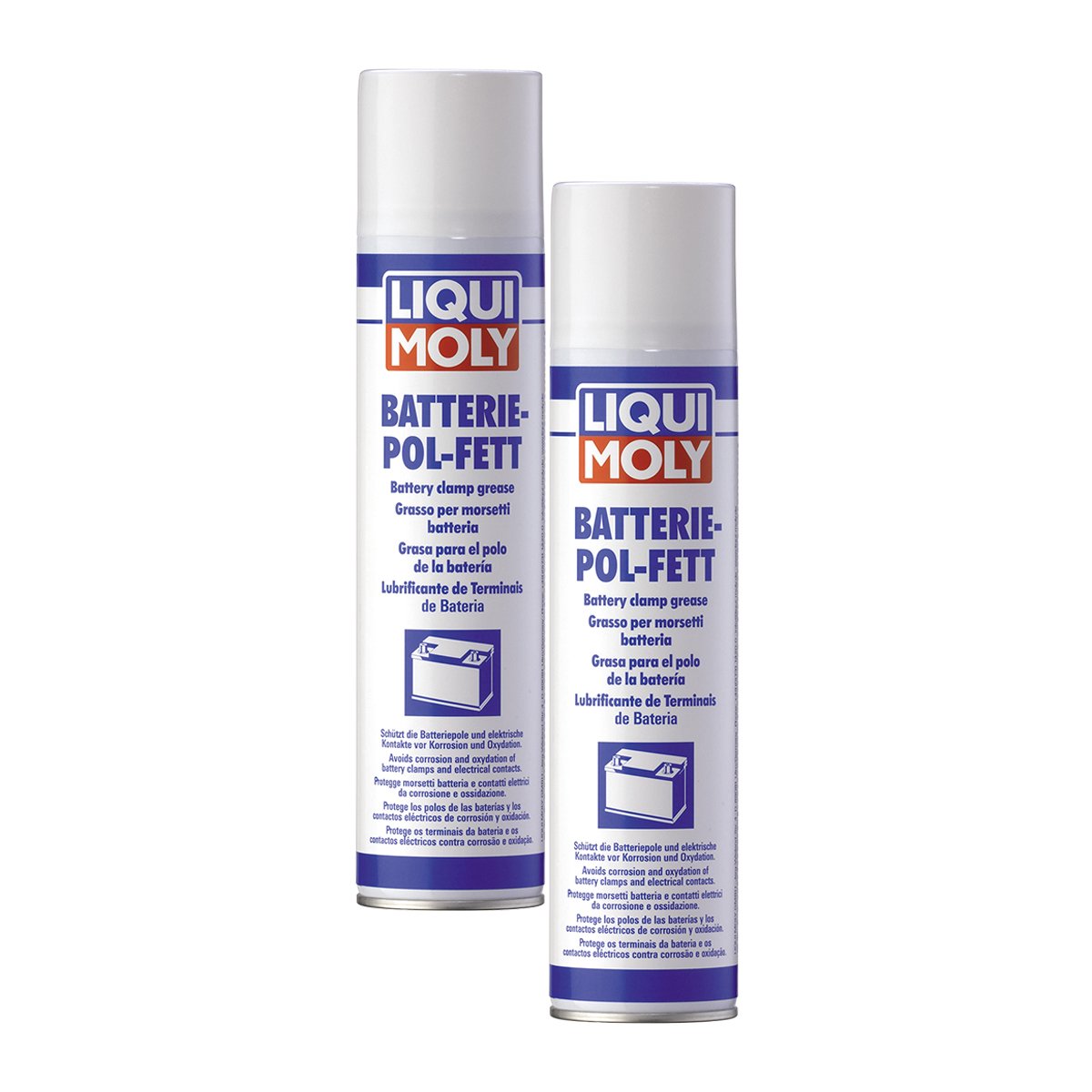 2x LIQUI MOLY 3141 Batterie-Pol-Fett-Spray 300ml von LIQUI-MOLY_bundle