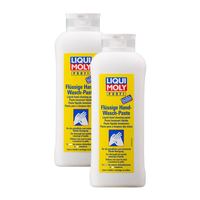 2x LIQUI MOLY 3355 Flüssige Hand-Wasch-Paste Handpflege 500ml von LIQUI-MOLY_bundle
