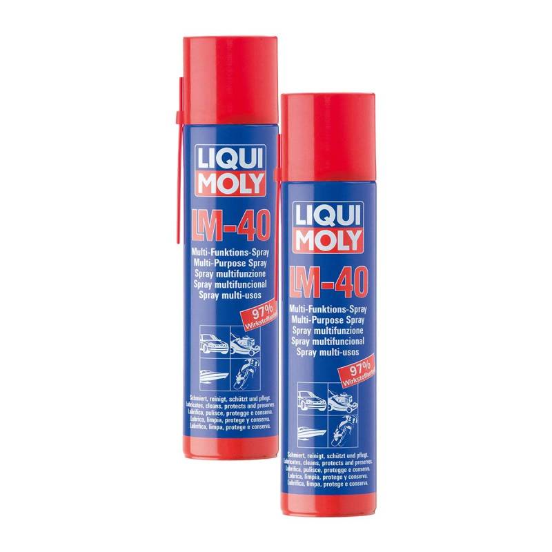 2x LIQUI MOLY 3391 LM 40 Multi-Funktions-Spray 400ml von Liqui Moly