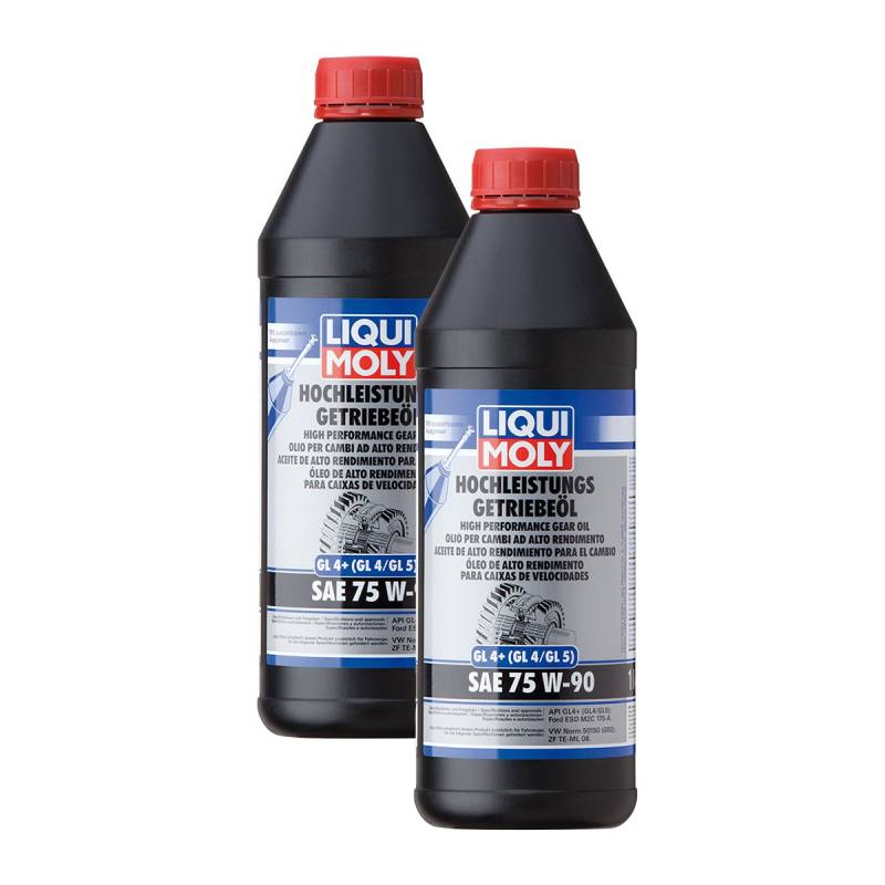 2x LIQUI MOLY 4434 Hochleistungs-Getriebeöl (GL4+) SAE 75W-90 von LIQUI-MOLY_bundle