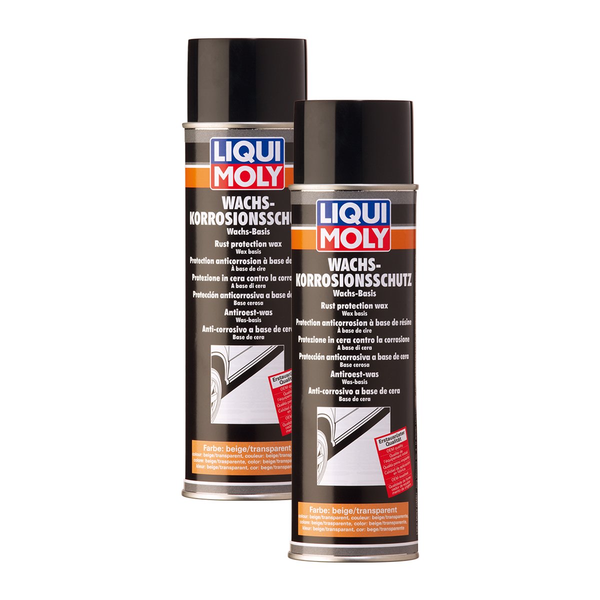 2x LIQUI MOLY 6103 Wachs Korrosions Schutz braun transparent Rost Pflege 500ml von LIQUI-MOLY_bundle