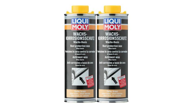 2x LIQUI MOLY 6104 Wachs Korrosions Schutz braun transparent Rost Pflege 1L von Liqui Moly