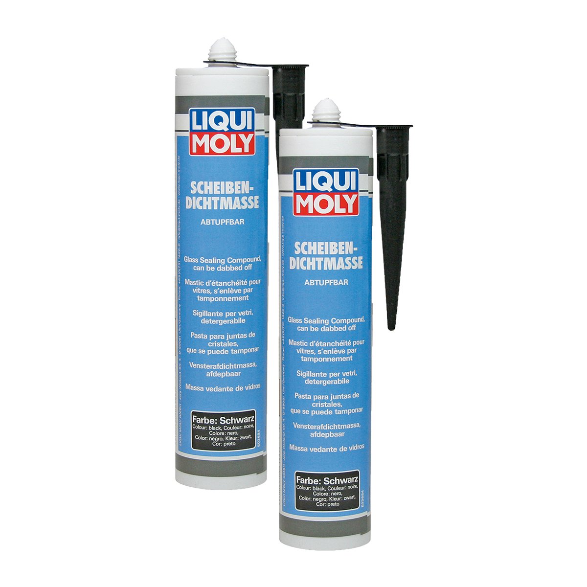 2x LIQUI MOLY 6196 Scheibenabdichtung abtupfbar Dichtmasse Scheiben Gummi 310ml von LIQUI-MOLY_bundle