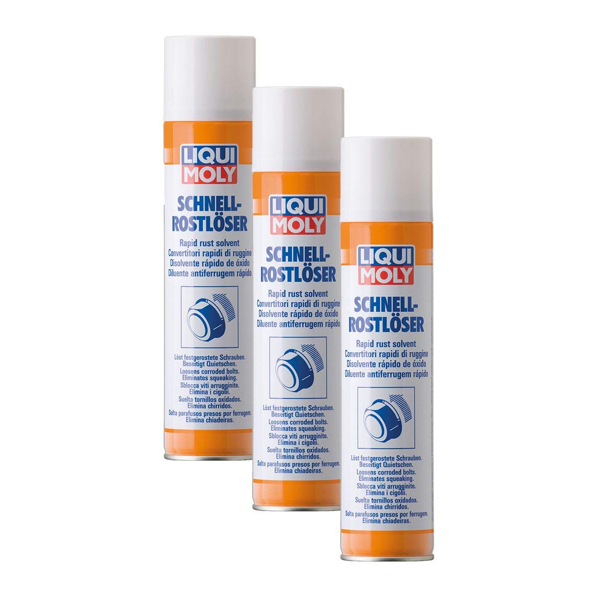 3x LIQUI MOLY 1612 Schnell-Rostlöser 300ml 3x LIQUI MOLY 1612 Schnell-Rostlöser 300ml von Liqui Moly