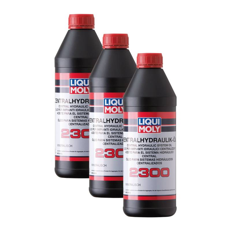 3x LIQUI MOLY 3665 Zentralhydraulik-Öl 2300 Mineralisch 1L von LIQUI-MOLY_bundle