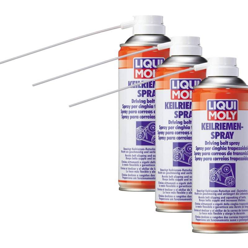 3x LIQUI MOLY 4085 Keilriemen-Spray Motorpflege 400ml von LIQUI-MOLY_bundle