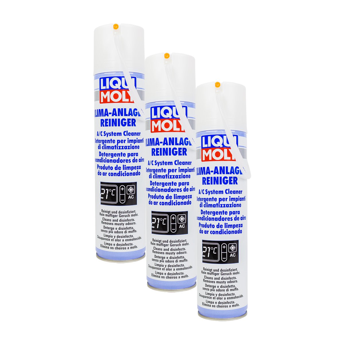 3x LIQUI MOLY 4087 Klima-Anlagen-Reiniger 250ml von LIQUI-MOLY_bundle