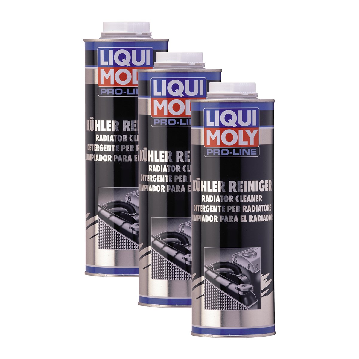 3X LIQUI Moly 5189 Pro-Line Kühler-Reiniger Kühlsystem Additiv 1L 3X LIQUI Moly 5189 Pro-Line Kühler-Reiniger Kühlsystem Additiv 1L von Liqui Moly