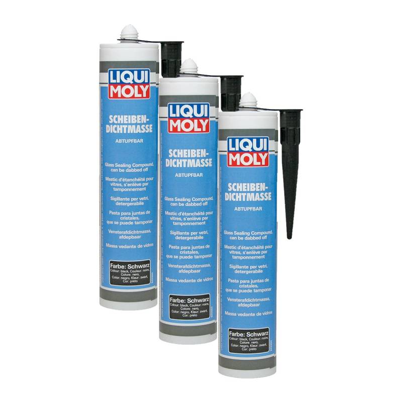 3x LIQUI MOLY 6196 Scheibenabdichtung abtupfbar Dichtmasse Scheiben Gummi 310ml von LIQUI-MOLY_bundle