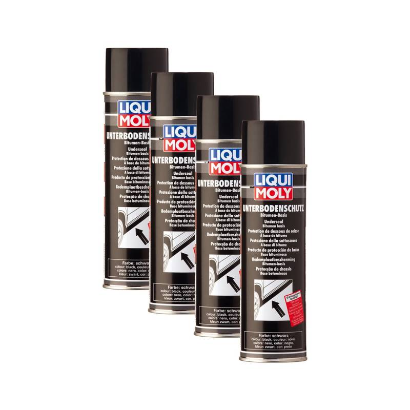 4X LIQUI Moly 6111 Unterbodenschutz Bitumen schwarz Spray Unterboden-Schutz 500m von LIQUI-MOLY_bundle