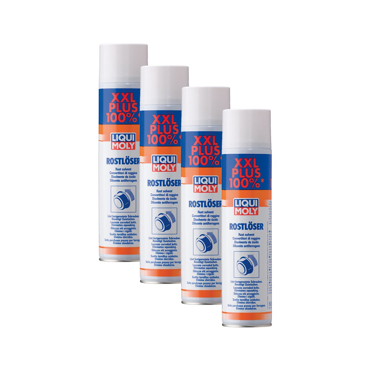 4x LIQUI MOLY 1611 Rostlöser XXL Rostschutz 600ml 4x LIQUI MOLY 1611 Rostlöser XXL Rostschutz 600ml von Liqui Moly