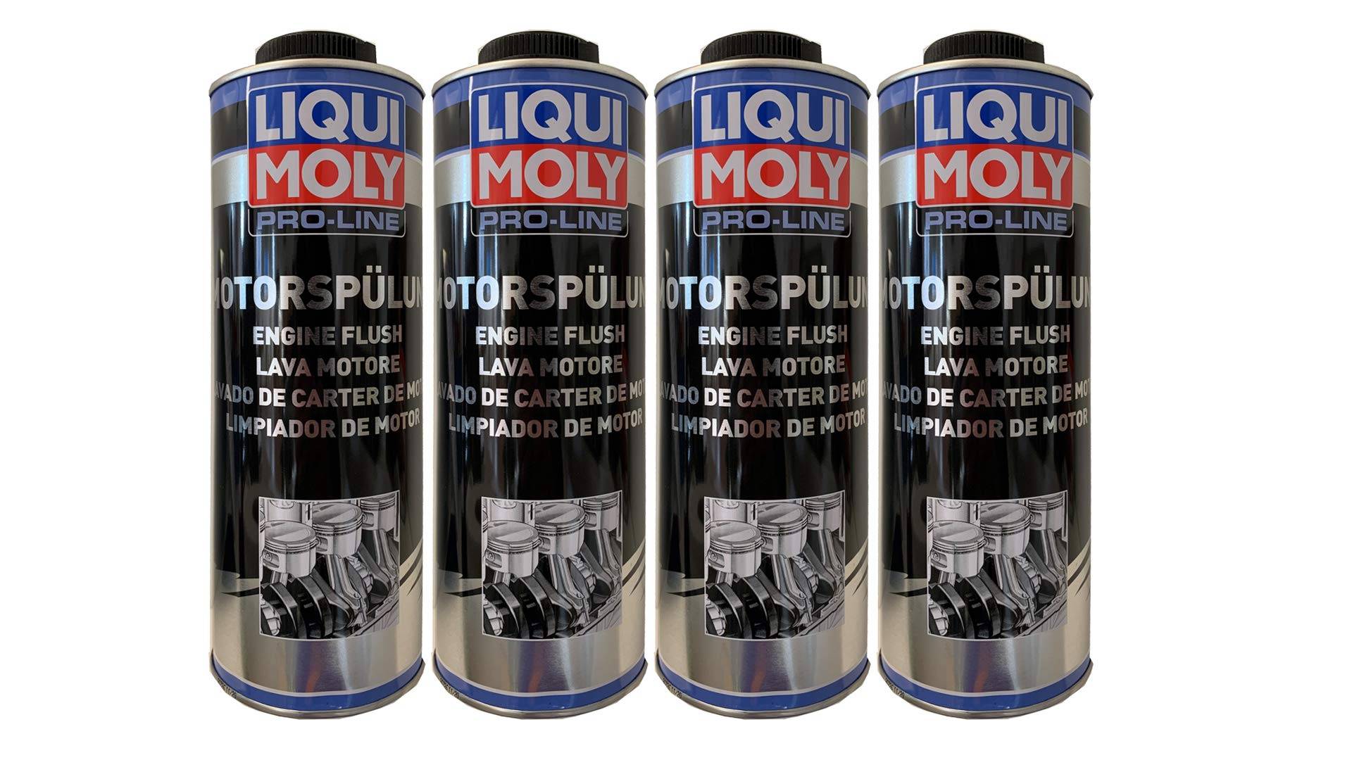 4x LIQUI MOLY 2425 Pro-Line Motorspülung Motor Reiniger Öl Zusatz 1L 4x LIQUI MOLY 2425 Pro-Line Motorspülung Motor Reiniger Öl Zusatz 1L von Liqui Moly