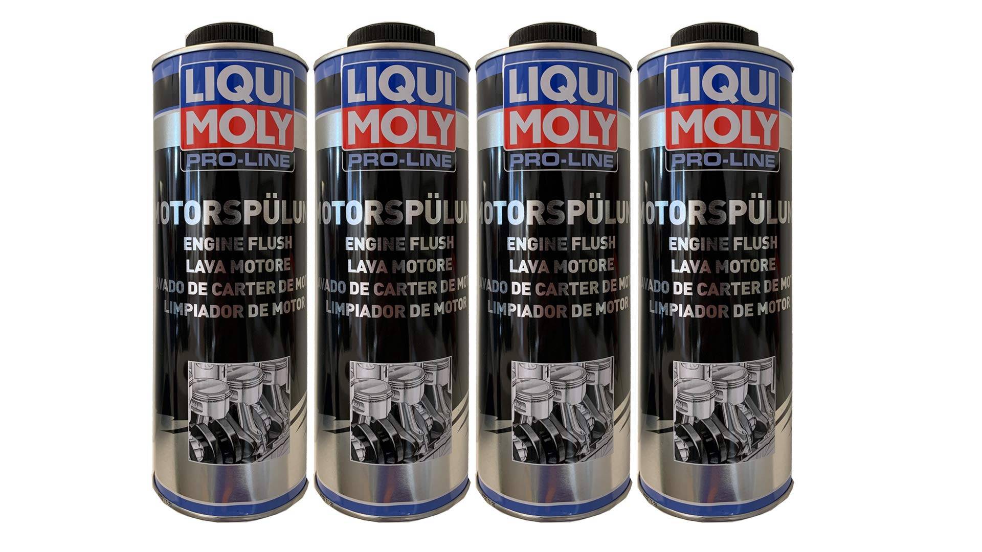 4x LIQUI MOLY 2425 Pro-Line Motorspülung Motor Reiniger Öl Zusatz 1L von LIQUI-MOLY_bundle