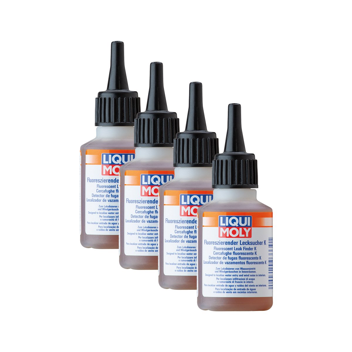 4X LIQUI Moly 3339 Fluoreszierender Lecksucher Kunststoff 50ml von LIQUI-MOLY_bundle