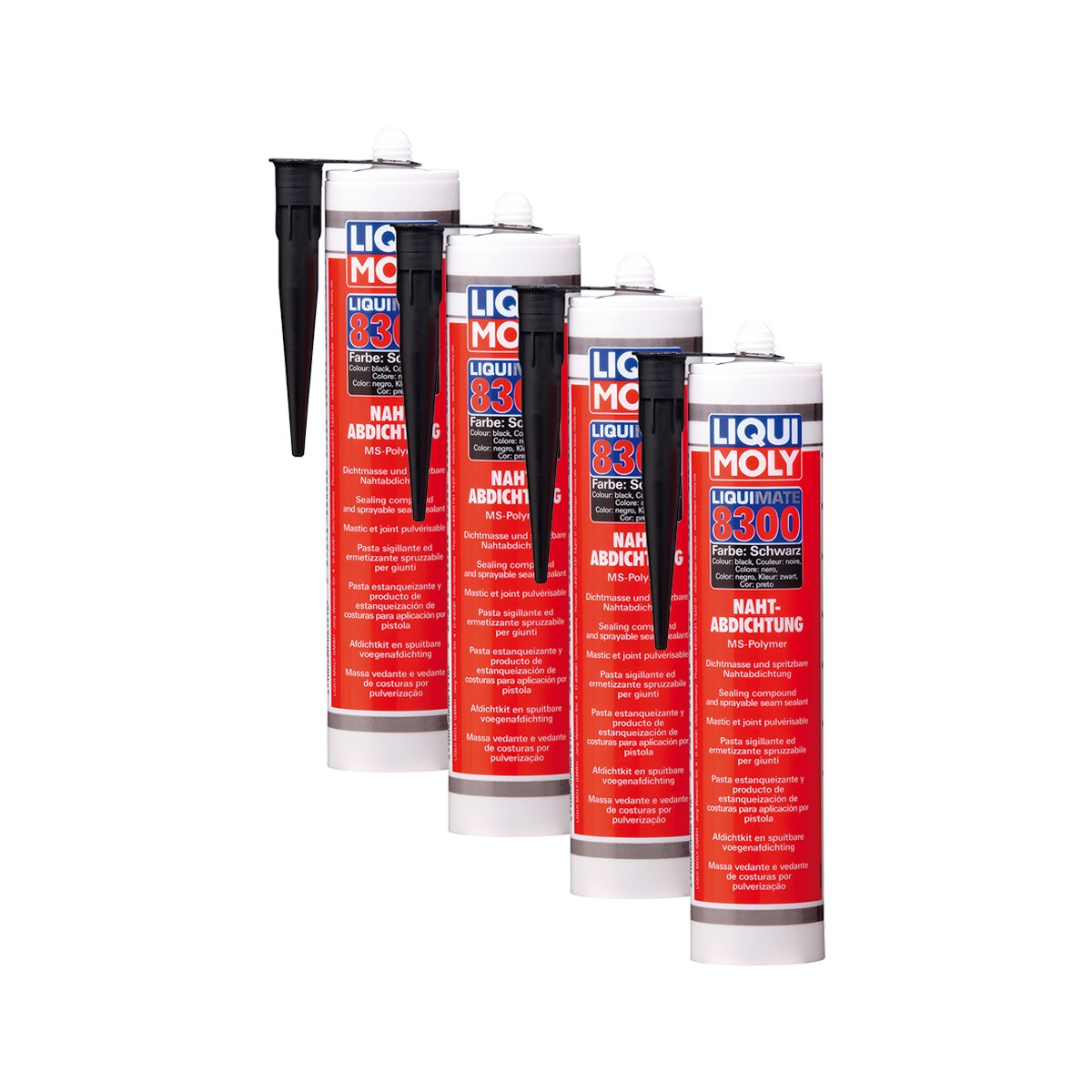 4x LIQUI MOLY 6151 Liquimate 8300 Nahtabdichtung Schwarz 310ml von LIQUI-MOLY_bundle