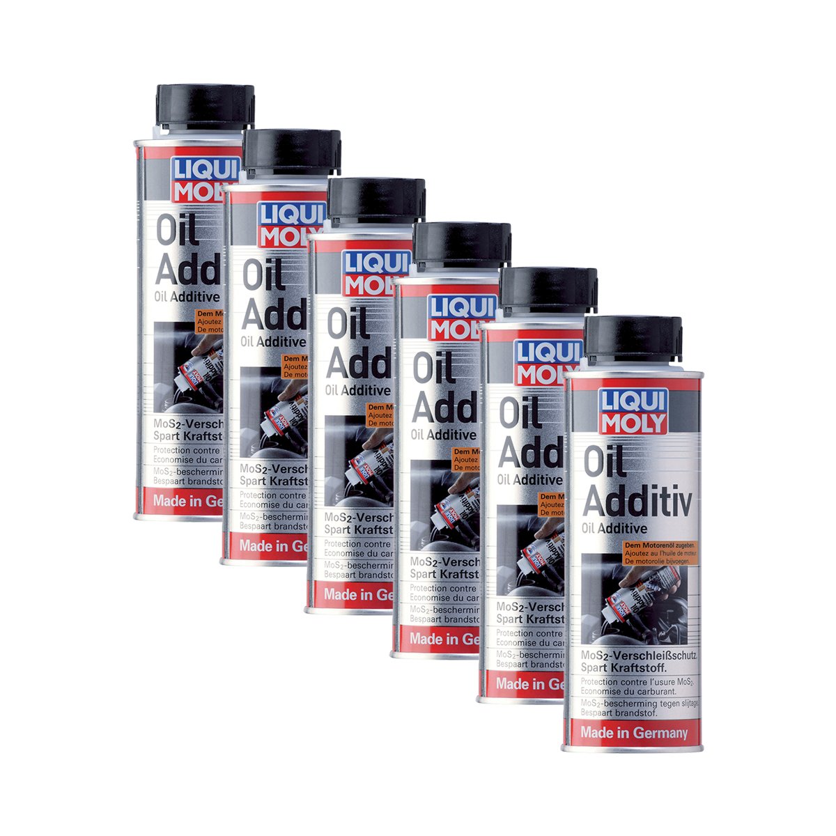 6x LIQUI MOLY 1012 Oil Additiv Öl Zusatz MoS2 Verschleissschutz Öl-Additiv 200 von LIQUI-MOLY_bundle