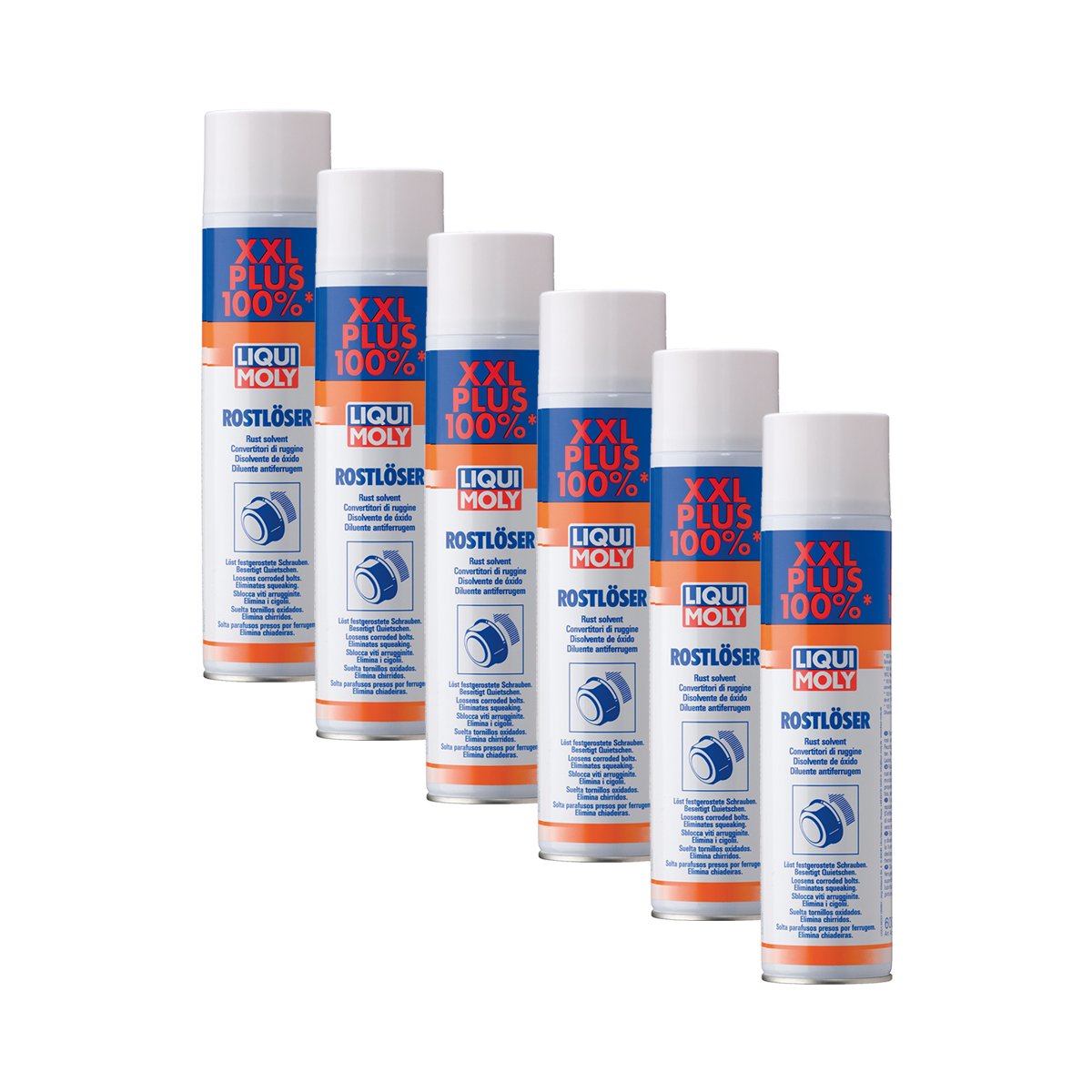 6x LIQUI MOLY 1611 Rostlöser XXL Rostschutz 600ml 6x LIQUI MOLY 1611 Rostlöser XXL Rostschutz 600ml von Liqui Moly