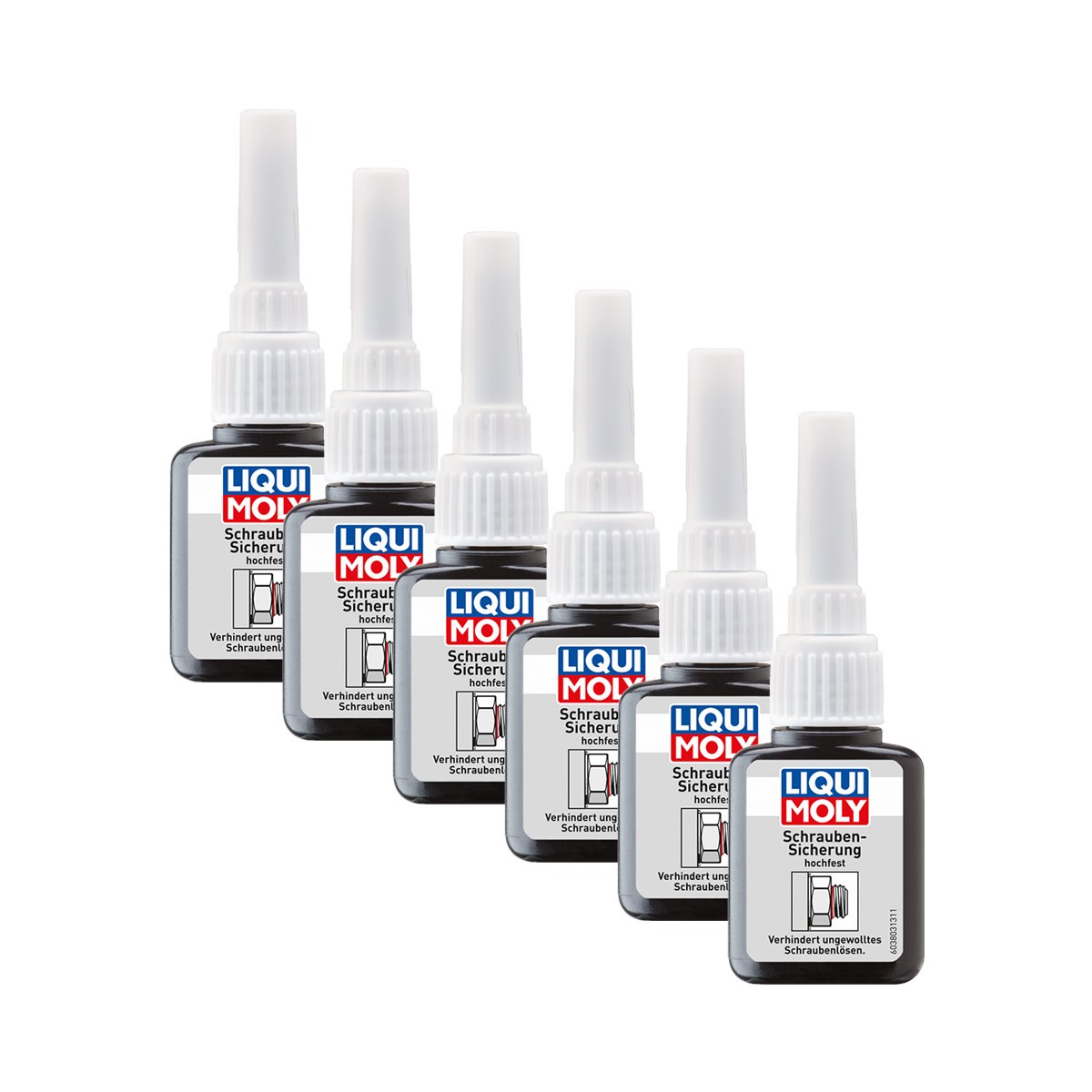 6x LIQUI MOLY 3803 Schrauben-Sicherung hochfest 10g von Liqui Moly