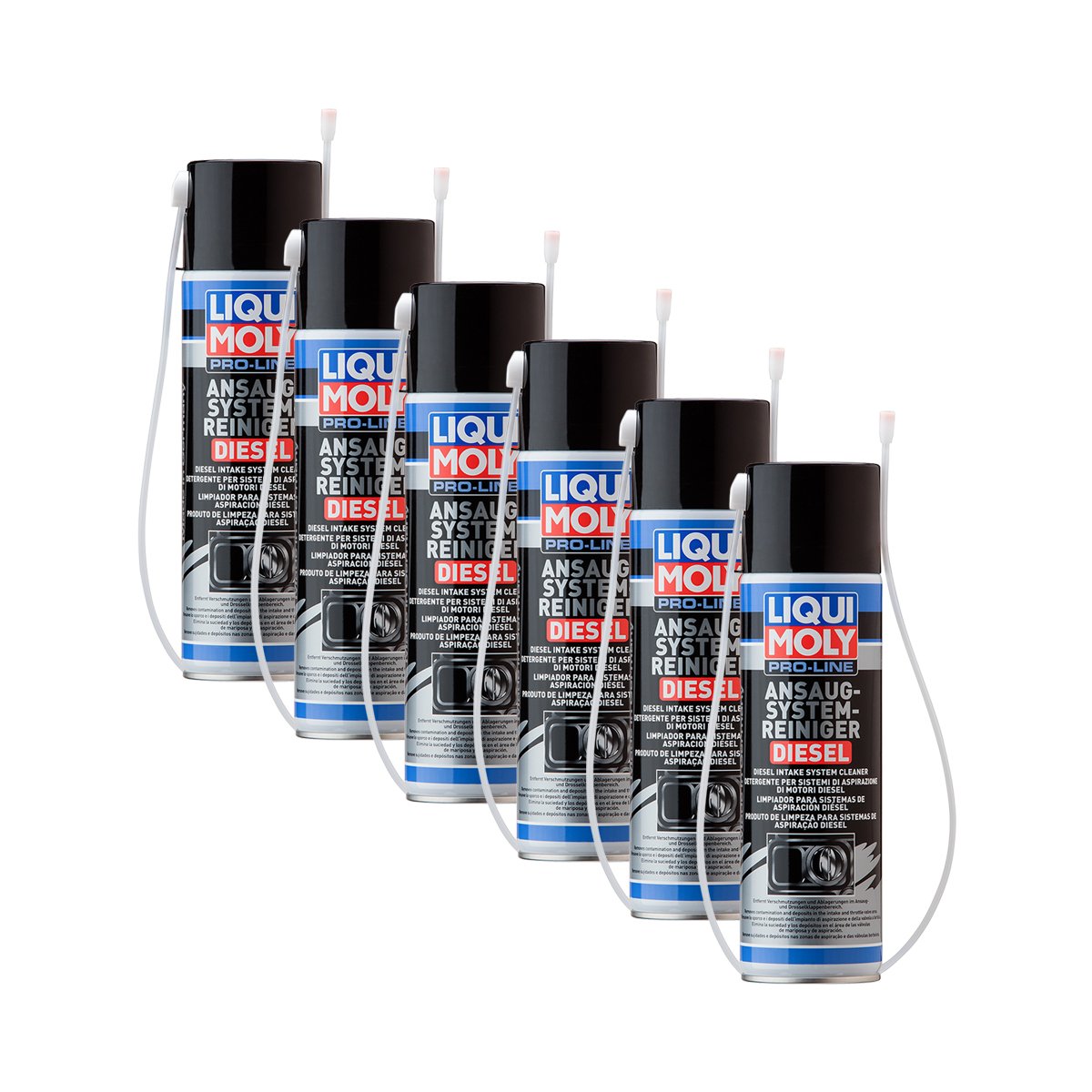 6x LIQUI MOLY 5168 Pro-Line Ansaug System Reiniger Diesel 400ml 6x LIQUI MOLY 5168 Pro-Line Ansaug System Reiniger Diesel 400ml von Liqui Moly
