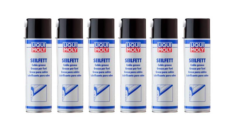 6x LIQUI MOLY 6135 Seilfett Spray Hohlraumversiegelung Dose Aerosol 500ml von LIQUI-MOLY_bundle