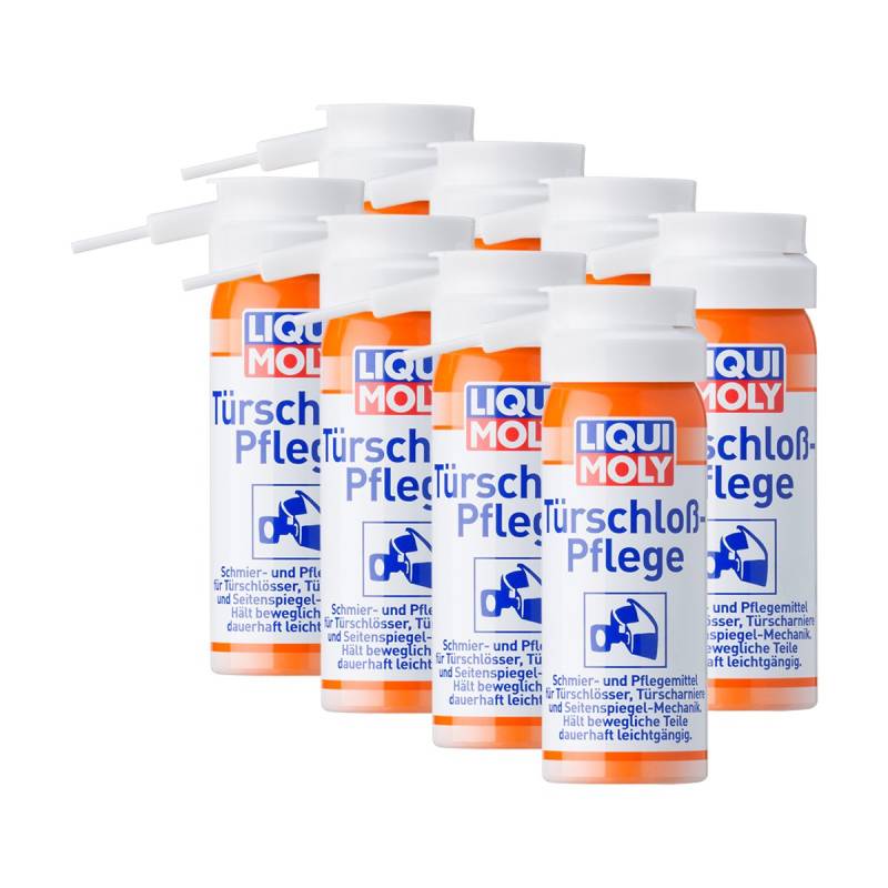 8x LIQUI MOLY 1528 Türschloss-Pflege LM Enteiser Spray 50ml von Liqui Moly