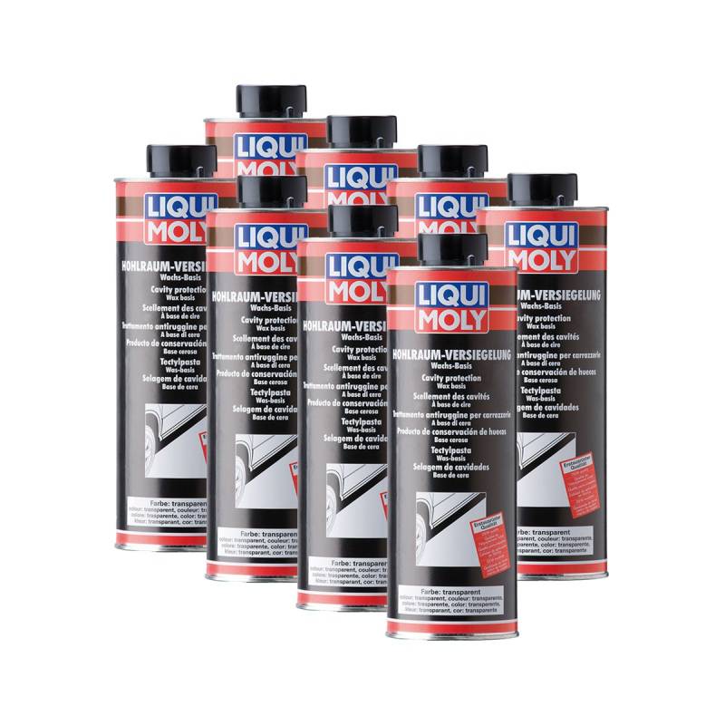 8x LIQUI MOLY 6116 Hohlraum-Versiegelung transparent 1L von Liqui Moly