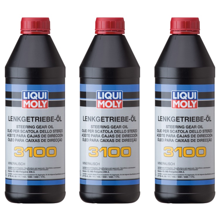 3x 1 Liter Liqui Moly 1145 Lenkgetriebe-?l 3100 Mercedes Benz von LIQUI MOLY