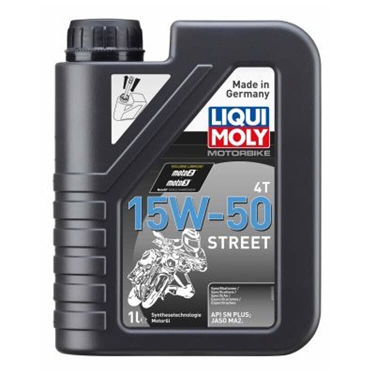 Liqui Moly 2555 Motorbike 4T 15W-50 Street Liqui Moly 2555 Motorbike 4T 15W-50 Street von LIQUI MOLY