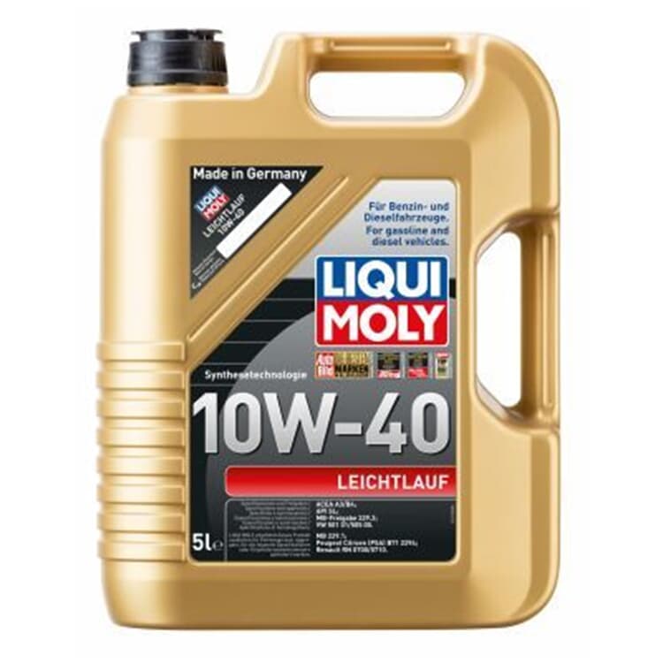 Liqui Moly Leichtlauf 10 W-40 5 Liter Liqui Moly Leichtlauf 10 W-40 5 Liter von LIQUI MOLY