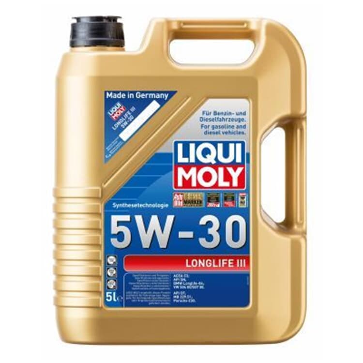 Liqui Moly Longlife III 5W30 5ltr. VW50400/50700 MB229.51 BMWLL04 von LIQUI MOLY
