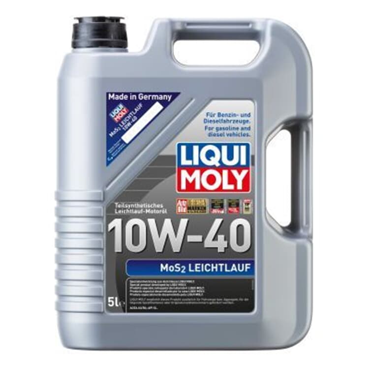 Liqui Moly MoS2 Leichtlauf 10W-40 5 Liter Liqui Moly MoS2 Leichtlauf 10W-40 5 Liter von LIQUI MOLY