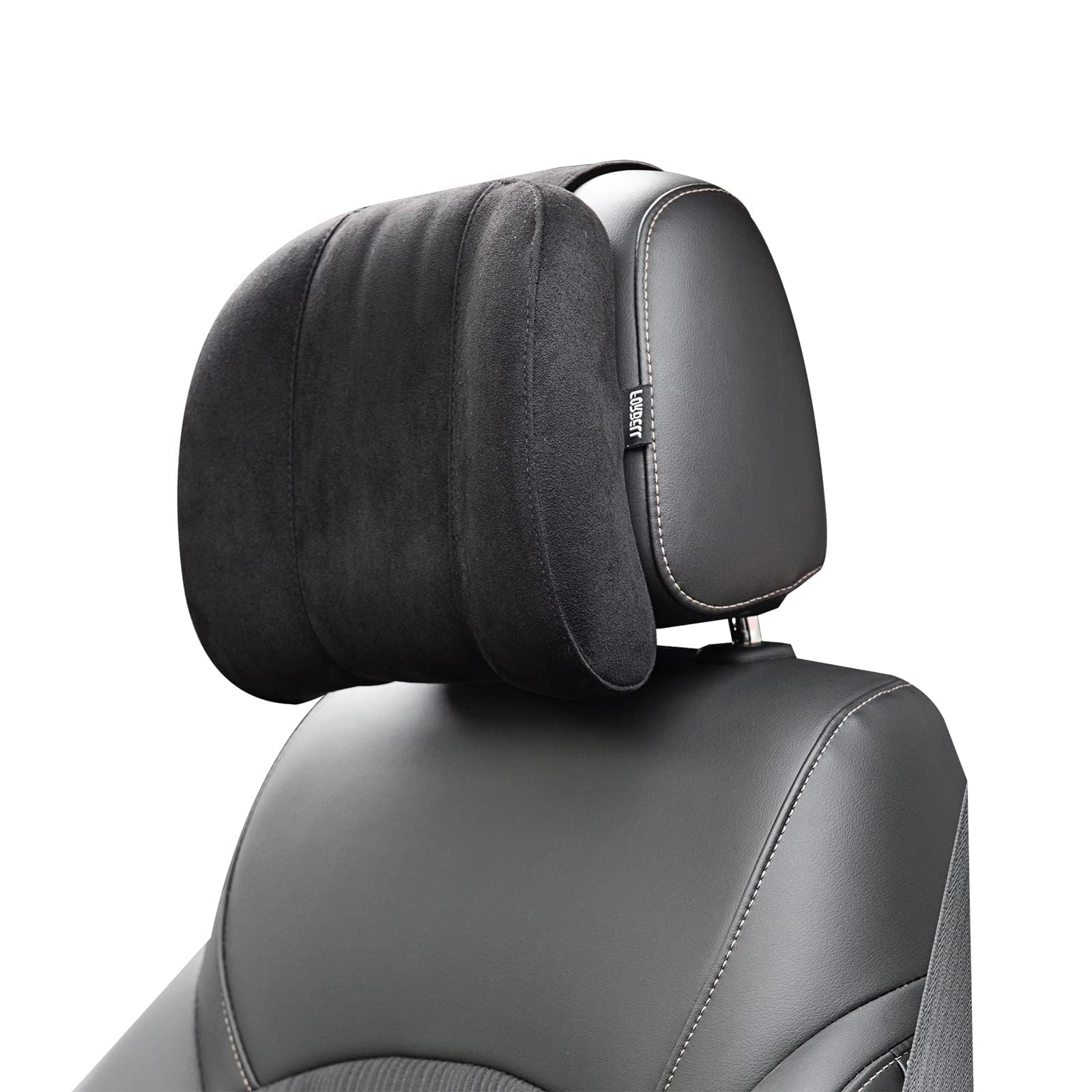 LISHAOWUDI Auto Kopfstütze für Hyundai Tucson NX4 / Hybrid/N-Line 2021 2022 2023 2024, Nackenkissen für Autositz Memory Schaum Nackenstütze Abnehmbarer Abdeckung,Bla-ck von LISHAOWUDI
