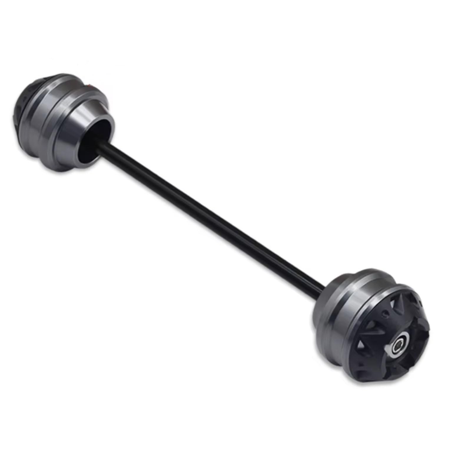 Gabel Achsgleiter Motorrad Kompatibel Mit Ducati Für Monster 620 2002–2006 Für 695 2007–2008 Für 696 2008–2014 Teile Vorne Hinten Radkappe Motorrad Gabel Achse Sliders Crash Pad(Metallic,Rear) von LISROEU