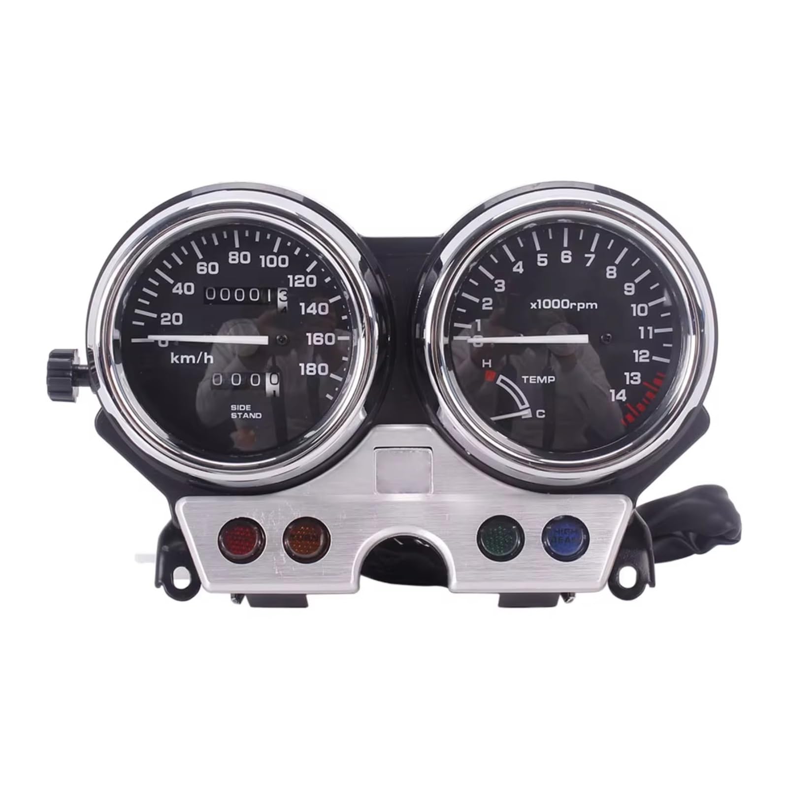 LISROEU Armaturenbrett Für CB400 1992 1993 1994 Für CB400SF 1993 1994 Motorrad Instrument Montage Messgeräte Meter Cluster(1 Set) von LISROEU