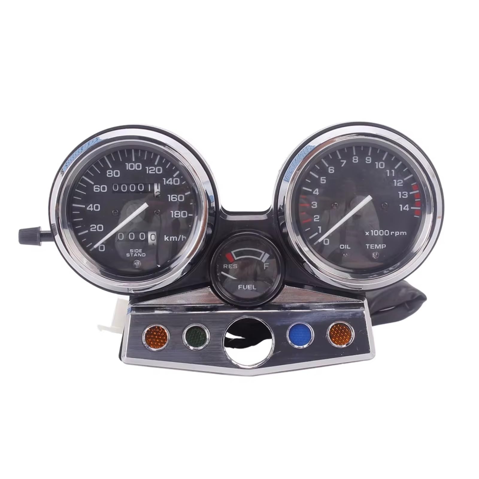 LISROEU Armaturenbrett Für CB400 Für CB400SF 1995 1996 1997 1998 Für NC31 Motorrad Instrument Montage Messgeräte Meter Cluster Tachometer Kilometerzähler Tachometer Teile(White Digital Disk) von LISROEU
