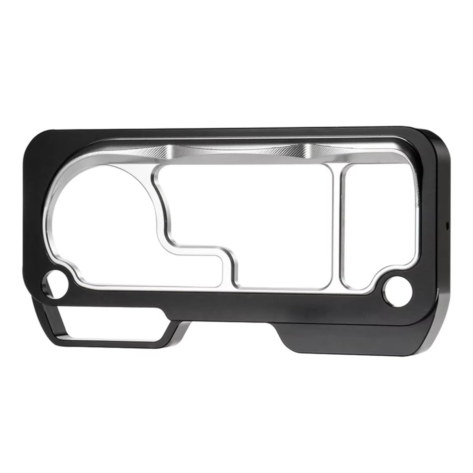 LISROEU Armaturenbrett Für CB650R 2019 2020 2021 Motorrad Tachometer Instrument Schutz Abdeckung Drehzahlmesser Gehäuse Abdeckung Ersetzen Teile Zubehör(Black Silver) von LISROEU