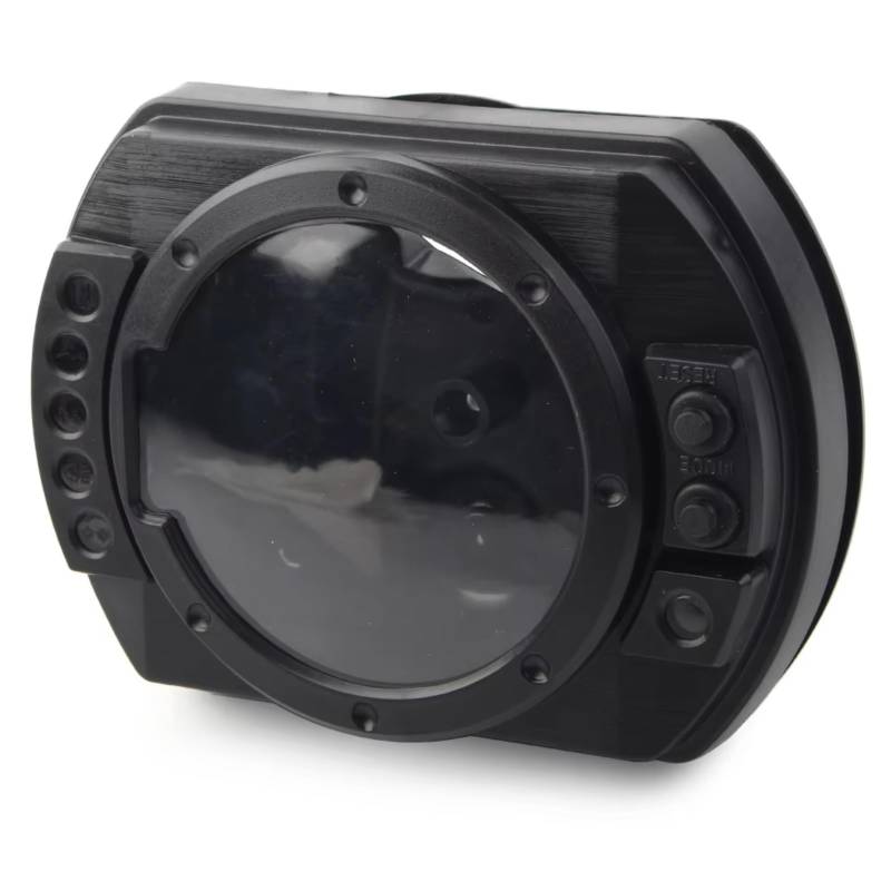 LISROEU Armaturenbrett Für Z1000 Für Z750 Für Ninja Für ZX6R 2003 2004 2005 2006 Für ZX10R 2004 2005 Schwarzes Motorrad Tachometergehäuse von LISROEU